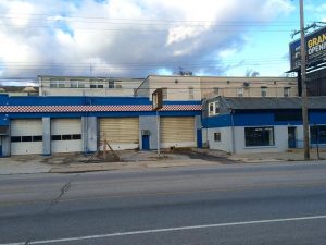 Commercial Exterior Pop Of Blue Norristown Pa 1